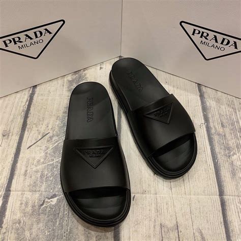 prada slides men's sale|prada men's moccasins.